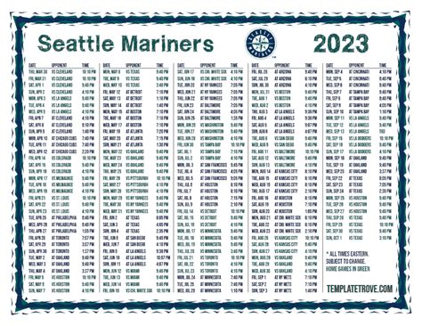 seattle mariners september 2023 schedule|More.